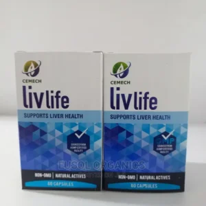 LivLife Capsules for natural liver health and detoxification.